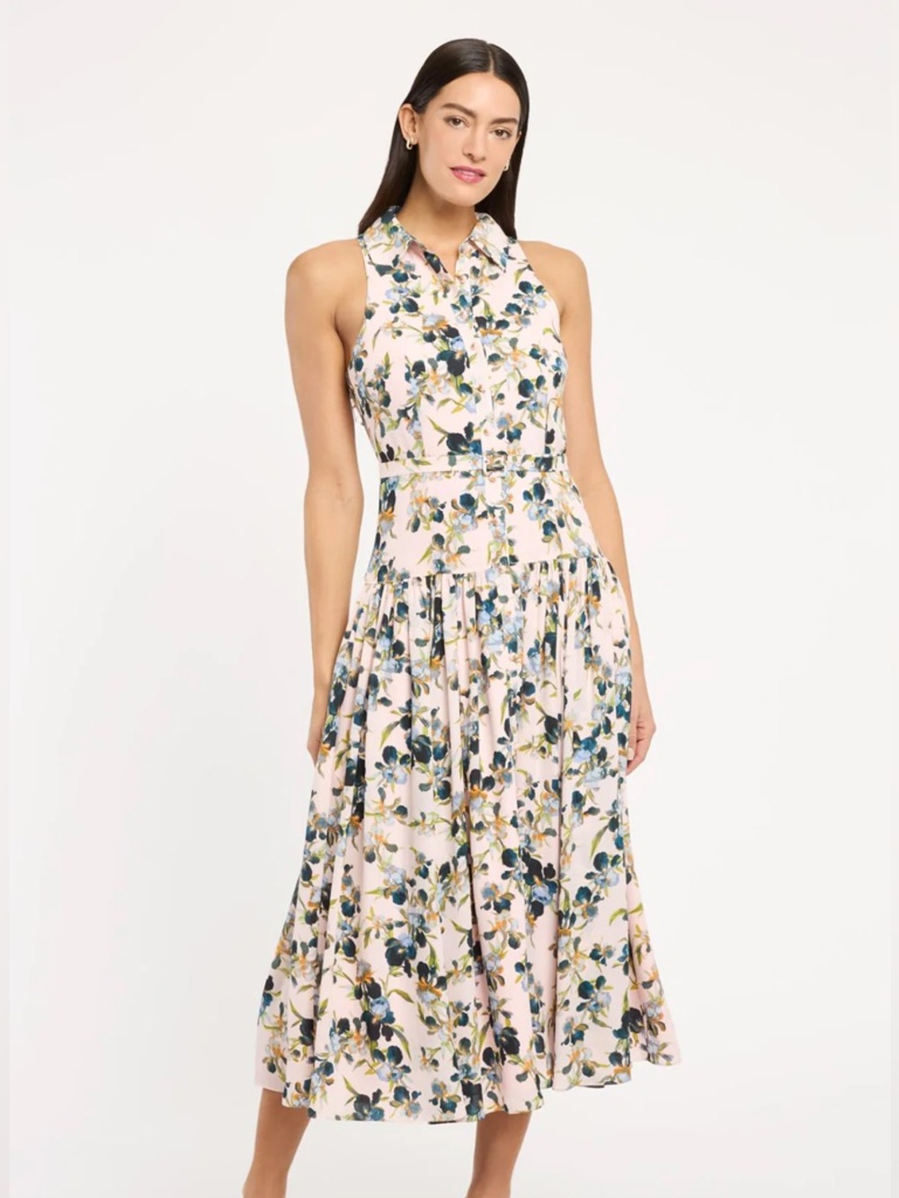 NWT Cinq à Sept Trailing Iris Sarai Dress